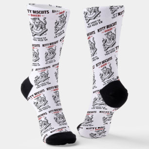 Kitty Biscuits Bäckerei Socken