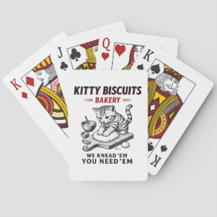 Kitty Biscuits Bäckerei Spielkarten