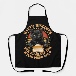 Kitty Biscuits Wir wissen, dass Sie Em Cats Backen Schürze