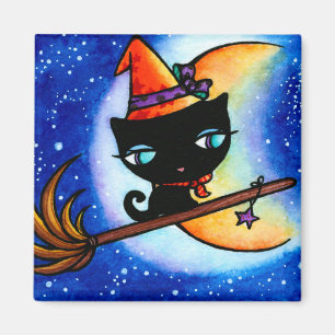 Kitty Bobbin reitet auf dem Milchstraßennetz Magnet