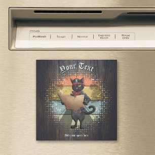 Kitty Buccaneers Sunset Quest Magnetkarte