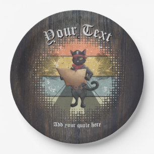 Kitty Buccaneers Sunset Quest Pappteller