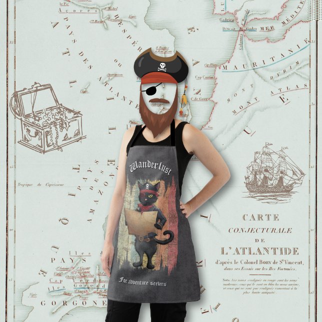 Kitty Buccaneers Sunset Quest Schürze (Kitty Buccaneer's Sunset Quest Apron)