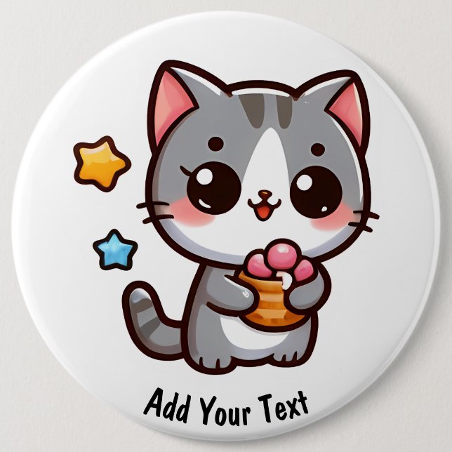 Kitty Button (Vorderseite)