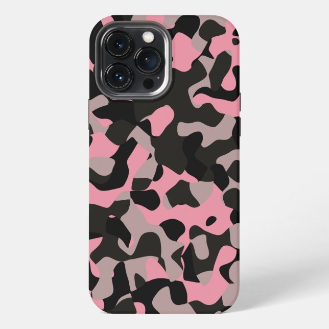 Kitty Camo iPhone Hülle (Rückseite)