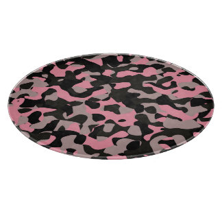 Kitty Camo Schneidebrett