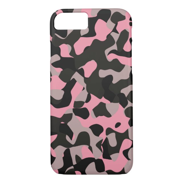 Kitty Camouflage Case-Mate iPhone Hülle (Rückseite)