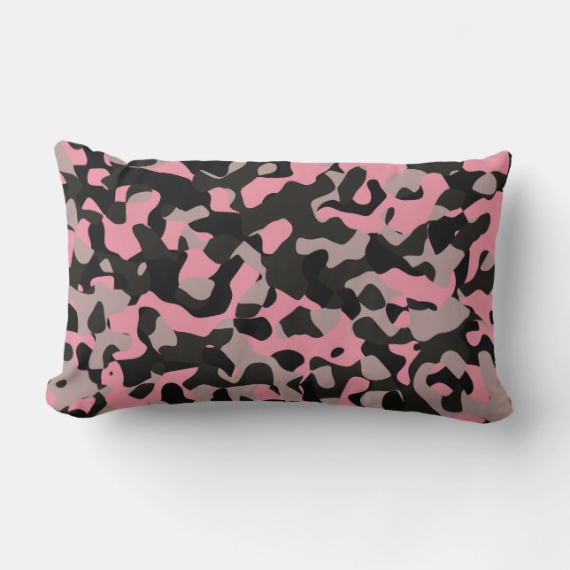 Kitty Camouflage Lendenkissen (Vorderseite)