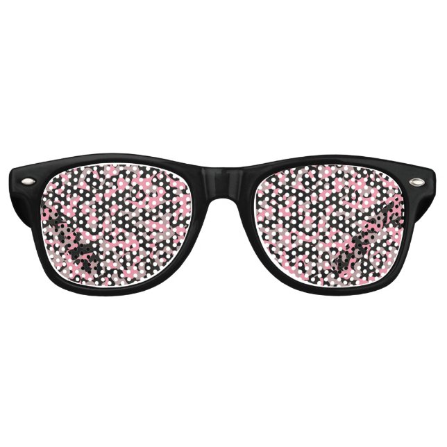 Kitty Camouflage Partybrille (Vorderseite)