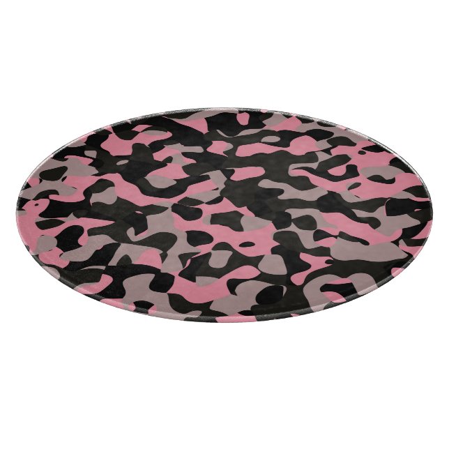 Kitty Camouflage Schneidebrett (Ecke)