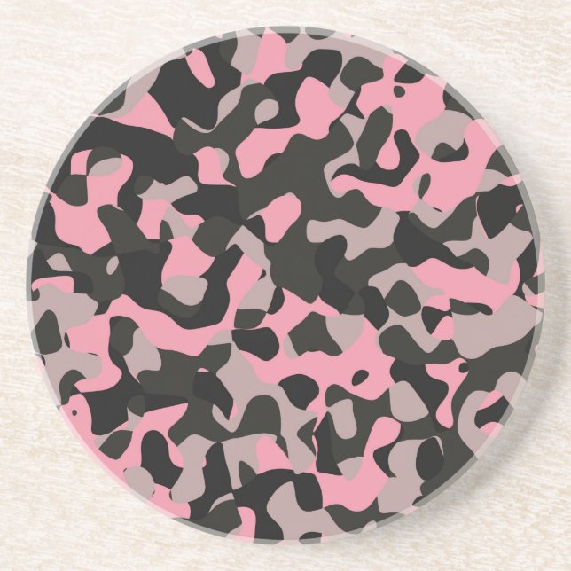 Kitty Camouflage Untersetzer (Vorne)