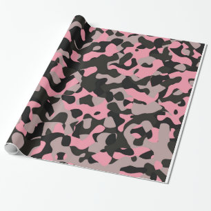 Kitty Camouflage Wrap Geschenkpapier