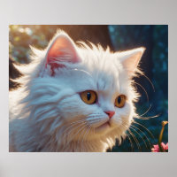 *~* Kitty Cat 5:4 Kitten White Long Hair Fluffy