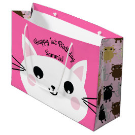 Kitty Cat Birthday Party Kinder Große Geschenktüte
