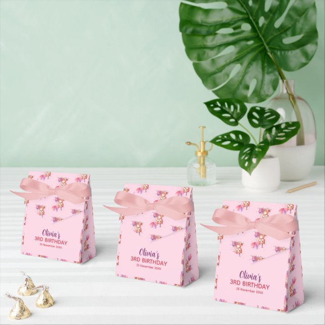 Kitty Cat Celebration Birthday Favor Box Geschenkschachtel (Zahlreiche)