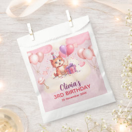 Kitty Cat Celebration Birthday Fevor Bags Geschenktütchen