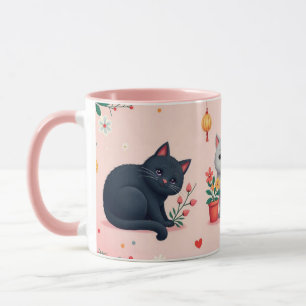 Kitty Cat Coffee Tasse