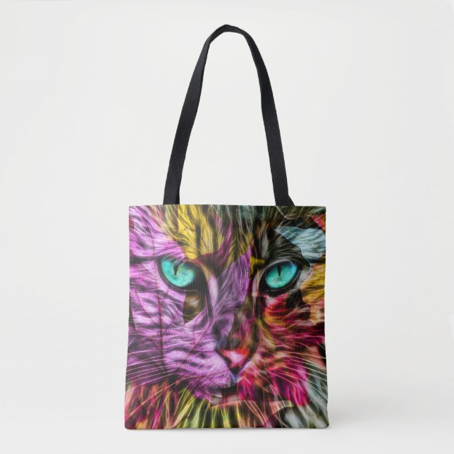 Kitty Cat Kitten Künstlerisch Design (Vorderseite)