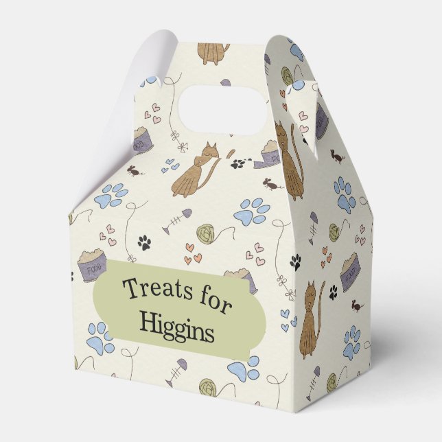 Kitty Cat Leckereien Fevor Box Geschenkschachtel (Vorderseite)