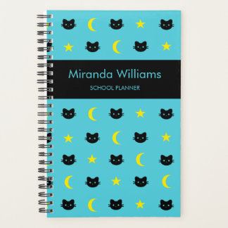 Kitty Cat Moon and Stars Planer