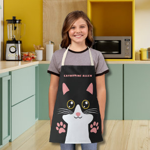 Kitty Cat Niedlich Children's Art & Cooking Schürze