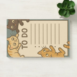 Kitty Cat Pad To Do List Post-it Klebezettel