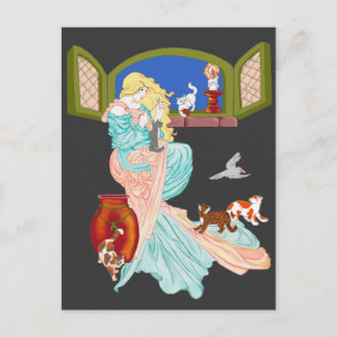 Kitty Cat Tales Postkarte