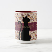 Kitty Cat und Name Typografie