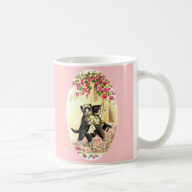 Kitty Cat Wedding Tasse (Rechts)