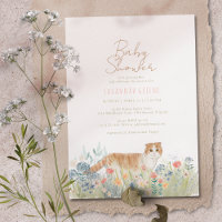 Kitty Cat Wildblumen | Neutrale Frühjahrsdusche
