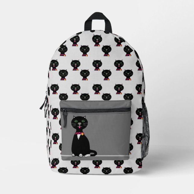 Kitty Cats Bedruckter Rucksack (Vorderseite)