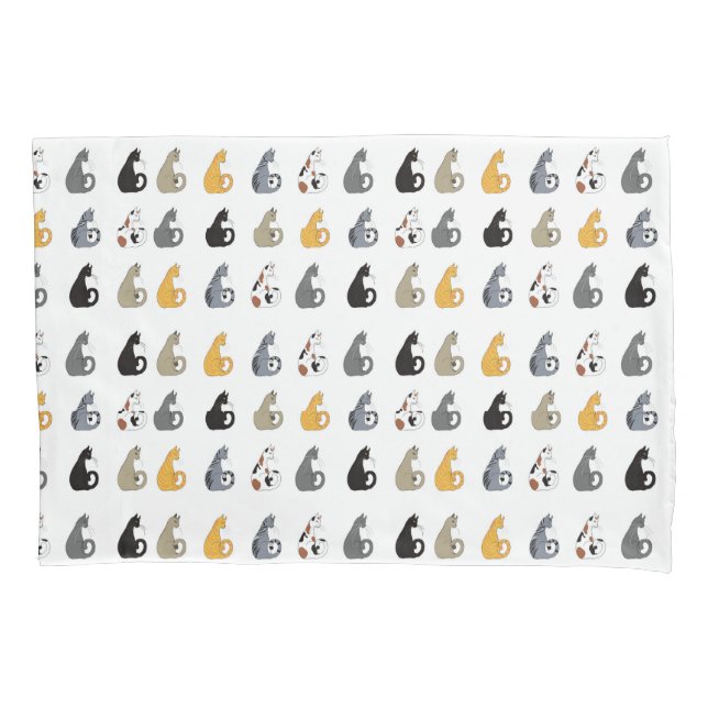 Kitty Cats Bowl Kissenbezug (Vorderseite)