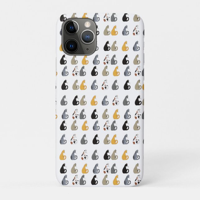Kitty Cats Handyhülle Case-Mate iPhone Hülle (Rückseite)