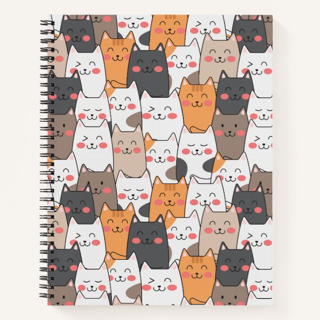 Kitty Cats Notizbuch (Vorderseite)
