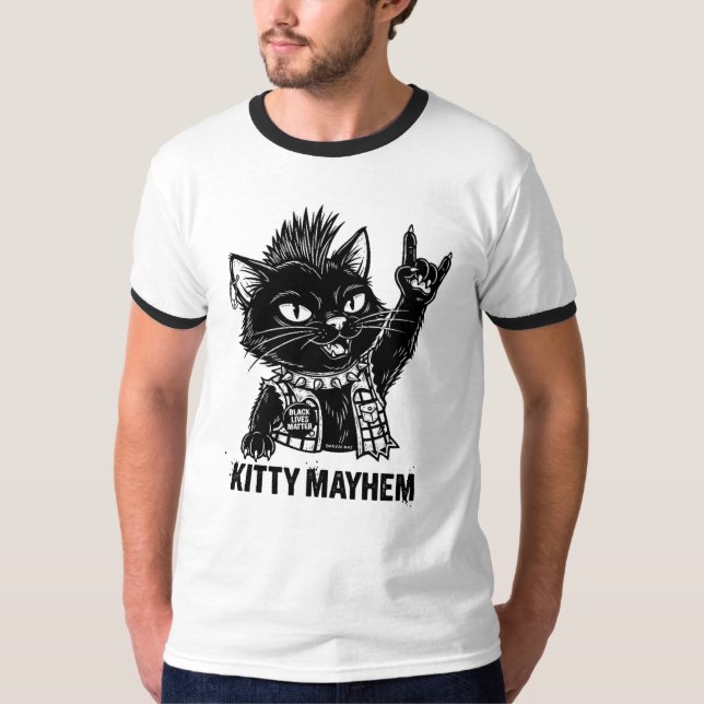 Kitty-Chaos T-Shirt (Vorderseite)