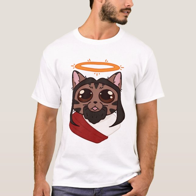 Kitty Christ T-Shirt (Vorderseite)