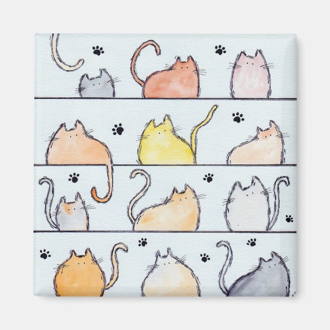 Kitty City Magnet (Vorne)