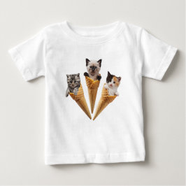 Kitty Cones Baby T-shirt