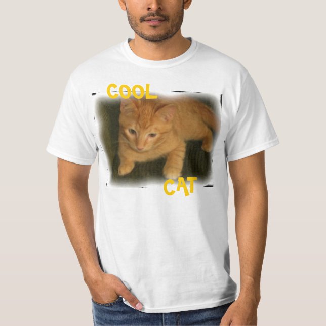 Kitty "COOL CAT"-Shirts T-Shirt (Vorderseite)