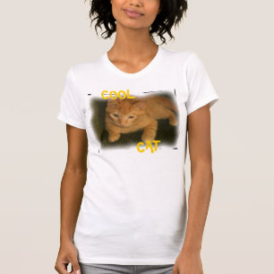 Kitty "COOL CAT" Womens Tank Top
