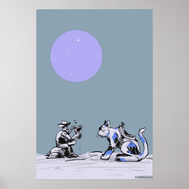 Kitty Cowboy Poster (Vorne)