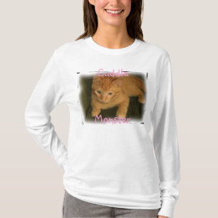 Kitty 'Cuddle Monster' Women's Long-Ärmel-Shirt T-Shirt