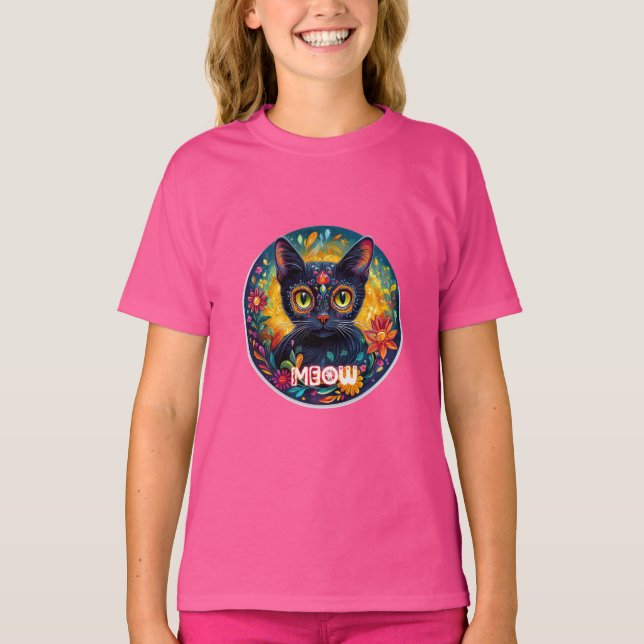 Kitty Cutness Overload! Adorable Katzenjacke für T-Shirt (Vorderseite)