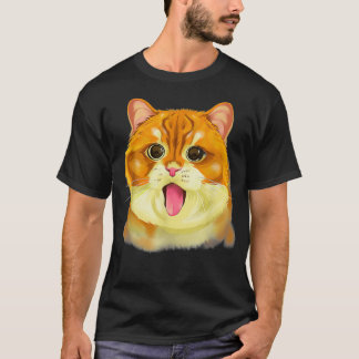 Kitty Face Happy Meowentine's Day Funny Valentine' T-Shirt