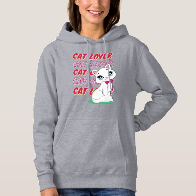 Kitty Fan Hoodie (Vorderseite)