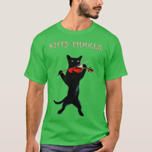Kitty Fiddler T-Shirt