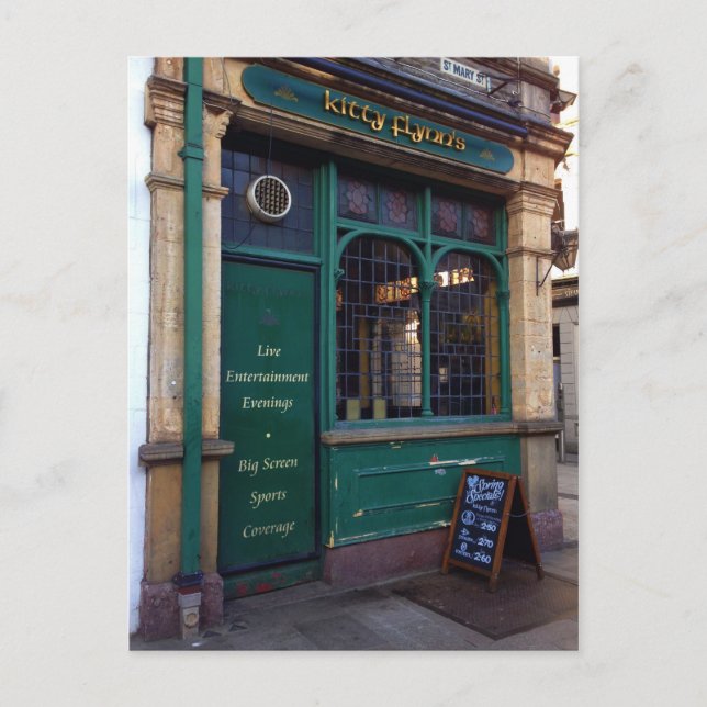 Kitty Flynn Postkarte (Vorderseite)