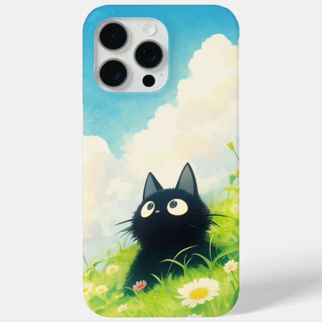 Kitty Friedlich Meadow Case-Mate iPhone Hülle (Rückseite)