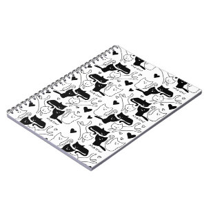 Kitty Galore Pattern Notizblock