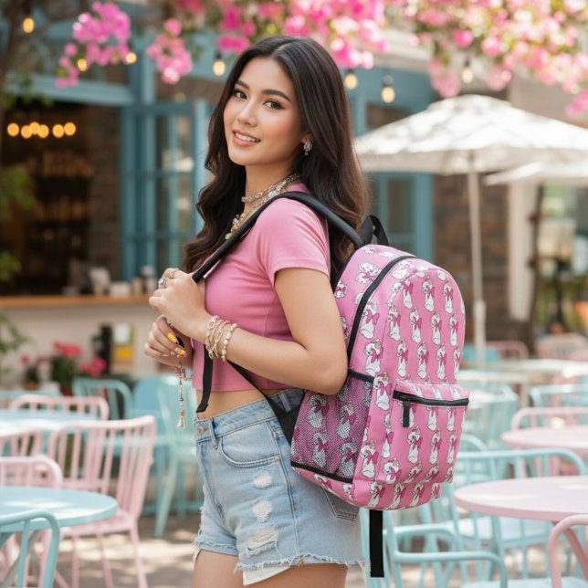 Kitty Gedruckter Rucksack (Von Creator hochgeladen)